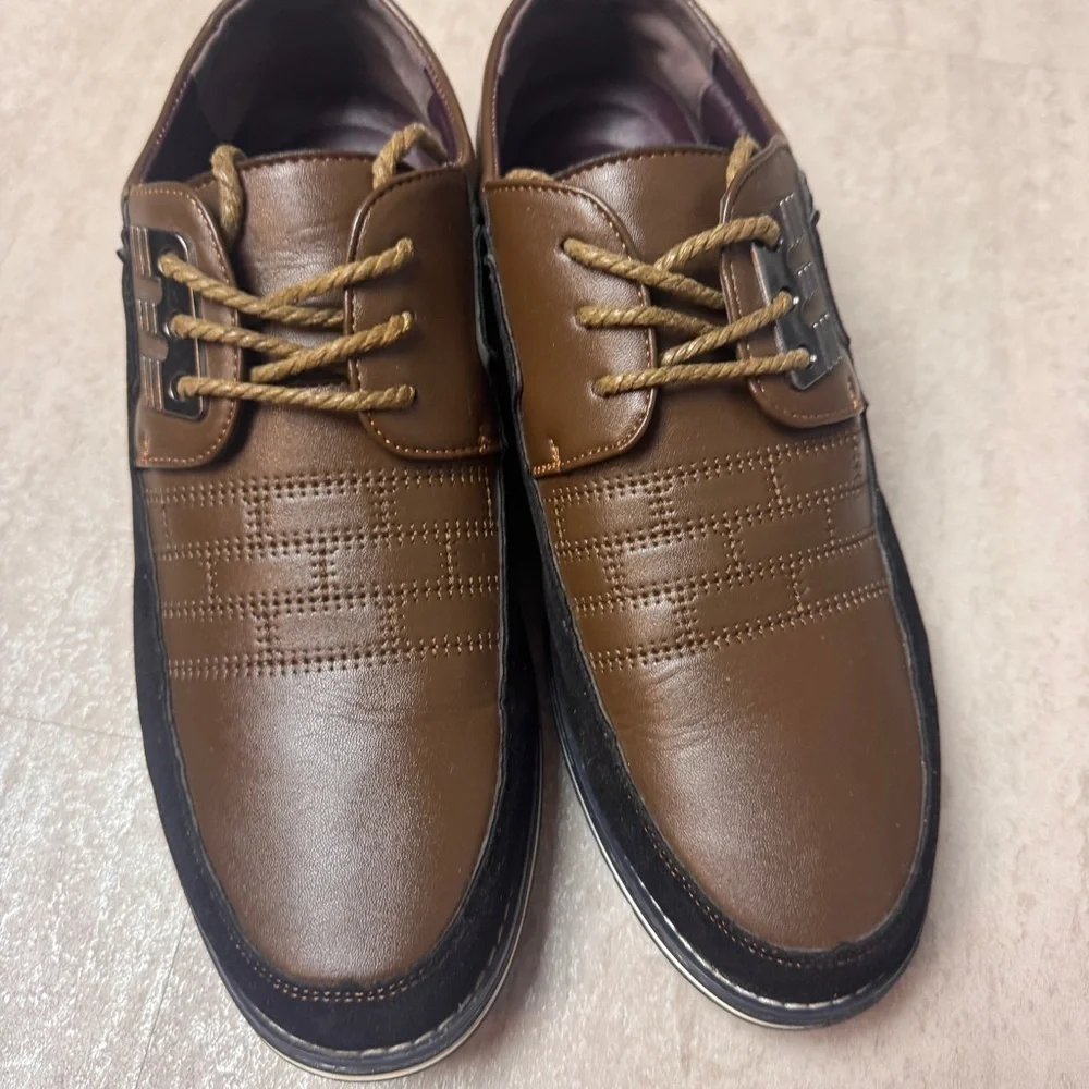 Gatsby shoes Oxford Derby Orthopedic leather shoes size 9